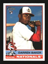 Darren Baker 2025 Topps Heritage #301 RC