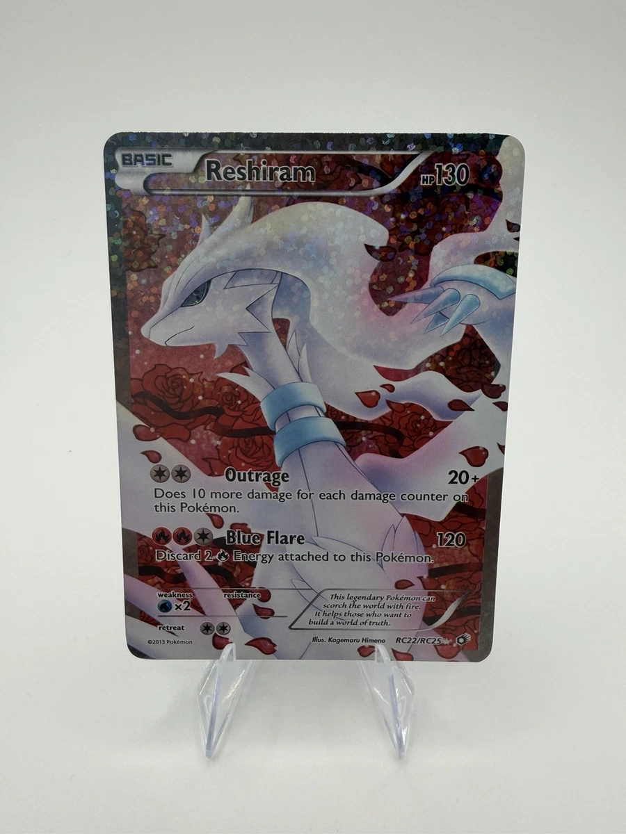 Reshiram Holo Pokémon TCG Individual Collectible Card Game Cards