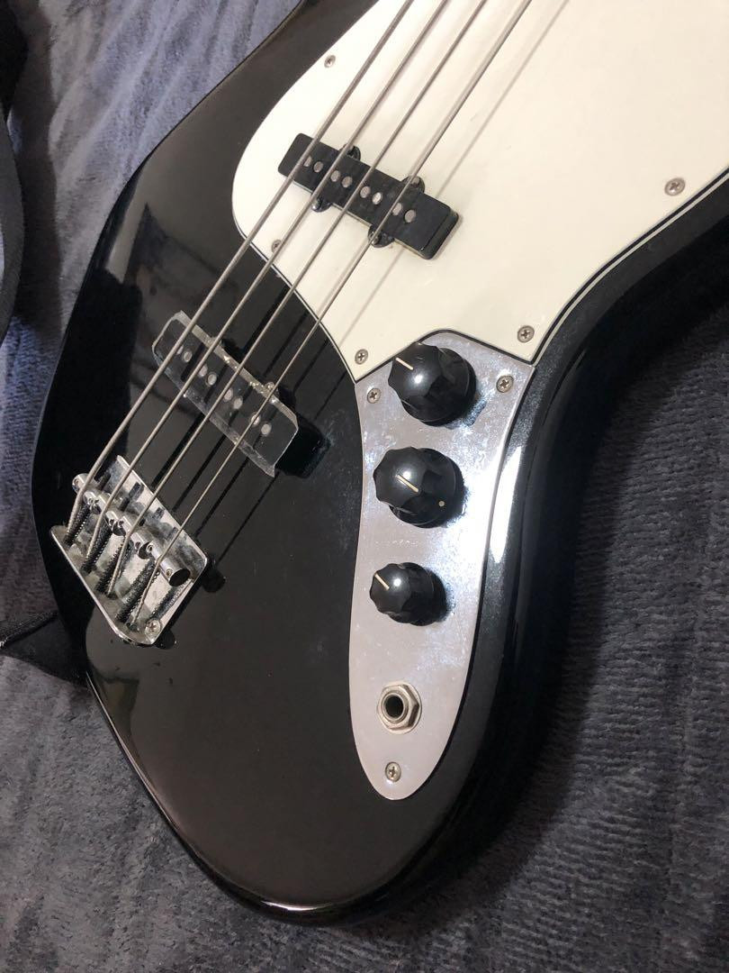 Fender Mexico Jazz Bass Black 4-String Safe Packing! | eBay