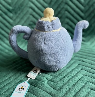 NEW JELLYCAT Amuseables Seb Teacup and Vicky Teapot London Harrods