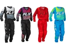 Fly Racing Youth F-16 Jersey & Pant Combo Set MX/ATV/BMX Kid's Riding Gear 2026