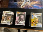 Pokémon Center Exclusive Pearlescent Funko Pop Set - Pikachu Mewtwo Eevee Lot