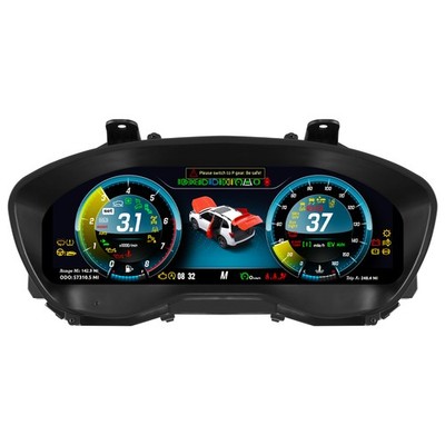 Linux 12.3'' Digital Dashboard Speedometer CarPlay For Subaru Forester 2019-2024