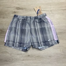 Asics Ready Set Graphic Running Shorts 3 Inch 2012C371 Womens Size Small NWT