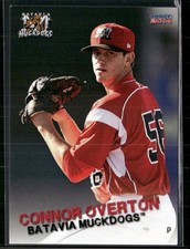 Connor Overton 2014 Batavia Muckdogs Team Set Card