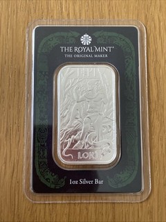 Royal Mint 1oz Loki Silver Bar 999.9 Fine Silver Bullion Bar