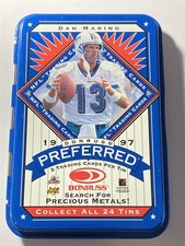 DAN MARINO dolphins 1997 Donruss Preferred Tin #13 - Empty (TN)-3