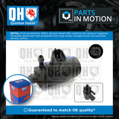 Washer Pump fits LAND ROVER 110/127 LDH 2.3D 84 to 87 10J QH STC3079 ADU6693L