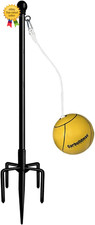 Tetherball Set with Ball & Rope for Outdoor B...