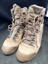 HAIX Scout German Army Combat Walking Hiking Boots Brown Goretex Size UK 8.5