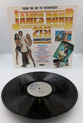 James Bond Soundtrack - 21st Anniversary Instrumental (1983) Dr.No  Octopussy LP