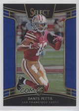 2018 Panini Select Concourse Blue Prizm 21/175 Dante Pettis #34 es5