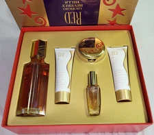 Giorgio Beverly Hills Red Eau de Toilette Shower Gel Body Moisturizer Compact Se