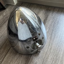 Vtg Guide Headlamp Chrome Teardrop Headlight Bucket Shell 1930s Hot Rod Harley Vtg Guide Headlamp Chrome Teardrop Headlight Bucket Shell 1930s Hot Rod Harley