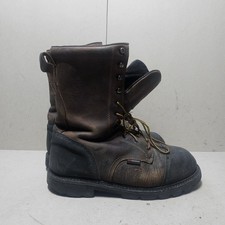 Red Wing 4499 Work Boots Men  Brown Leather Steel Toe Waterproof Logger Uk9.5