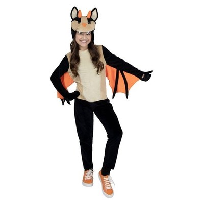 Adopt Me Bat Dragon Kids Hooded Jumpsuit Halloween Costume