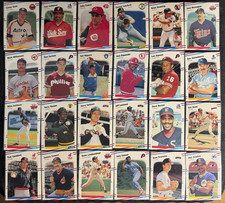 Lot of 38: Fleer Baseball Cards (1988) - Used/Handled/Ungraded (See Desc.)