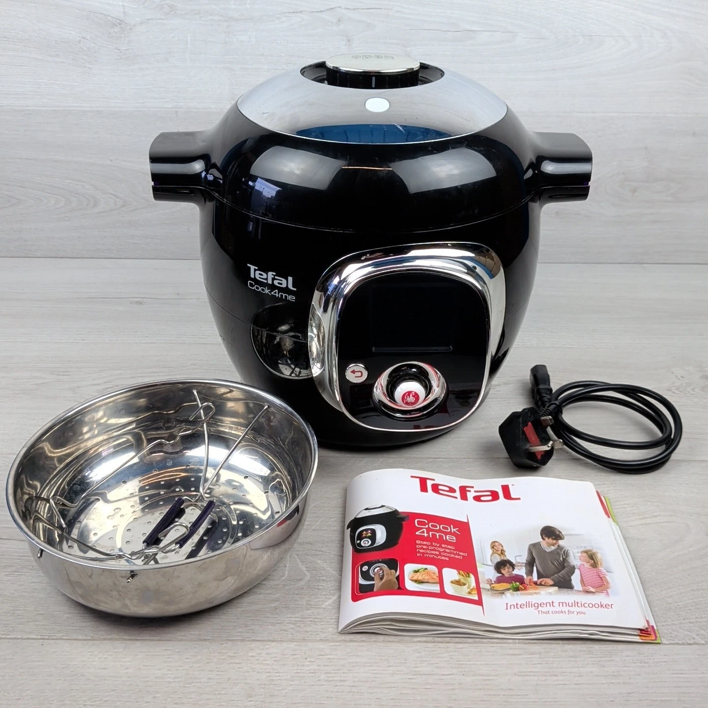 Tefal Cook4Me 6L Multi Pressure Cooker Black EPC03 Fast Cooker