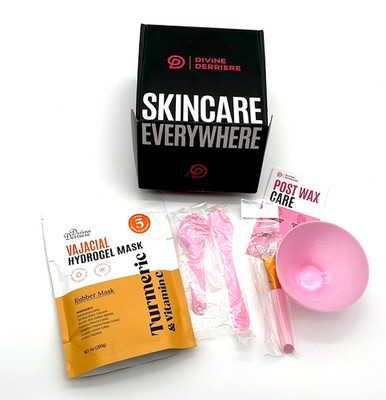Hydrogel Vajacial Mask, Jelly Mask (TURMERIC VITAMIN C) Modeling Rubber Mask Kit