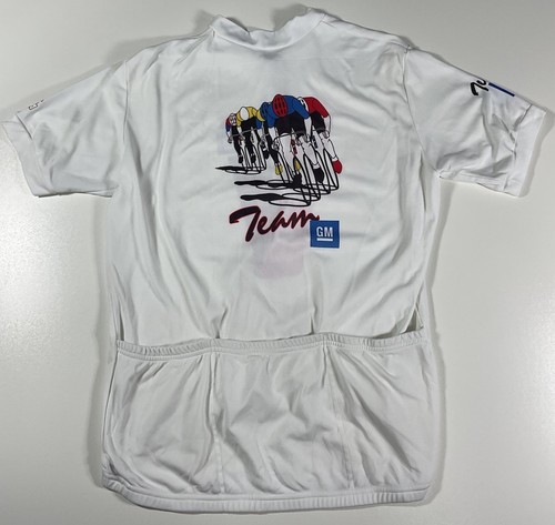 Vintage Team General Motors Cycling Jersey Sz L Biking Canari 90s