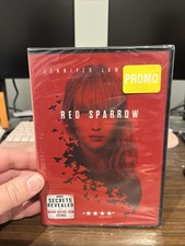Red Sparrow DVD, 2018 International Spy Thriller Jennifer Lawrence Brand New