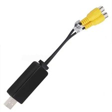 Car headrest video player adapter cable