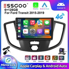 For Ford Transit 150 250 350 2015-2019 Android 14 BT Carplay Car Stereo MIC+AHD