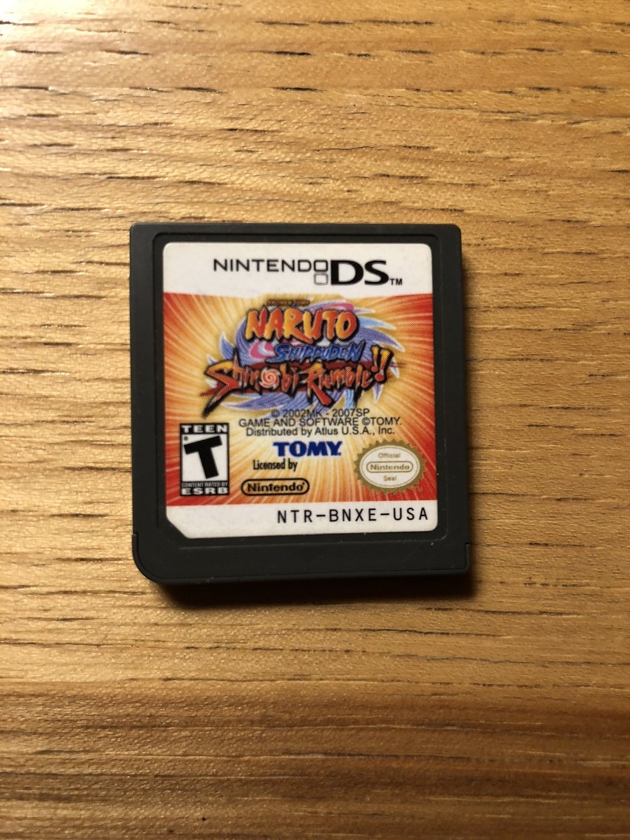 Naruto Shippuden: Shinobi Rumble (Nintendo DS, 2011) for