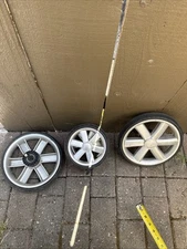 3 Wheels: Britax B-Agile Single Stroller 2 Rear Wheels And 1 Front Replacement