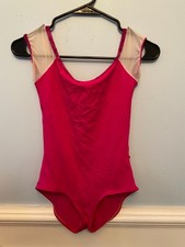 Yumiko Wendy Cap Sleeve Leotard Dancewear Ballet Dance - Size M
