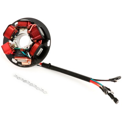 BGM PRO HP Zündung Grundplatte Silikon, 7 Kabel für Vespa PX 1982-84 PX P -bgm
