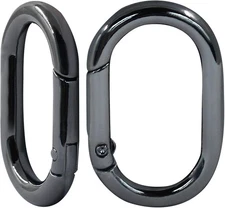 Waziaqoc 2Pcs Spring O Ring Clip for Purse