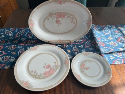 Crown Ming  China Jian Shiang Christina  Serving Platter Dinner & Salad Plate