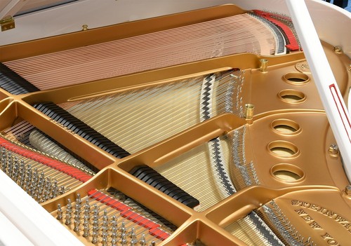 Steinway & Sons Flügel, S-155, weiss, gebraucht, Bj. 1949 - Bild 5 von 9