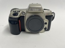 Nikon N60 35mm SLR Film Camera Body Only WORKING Tested With Sony Cap Strap
