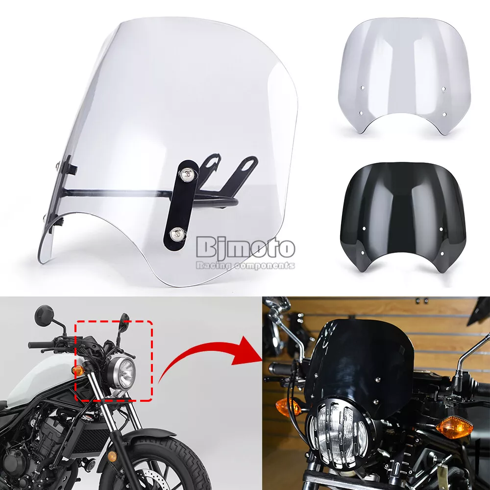 2020 honda rebel 500 windshield deals