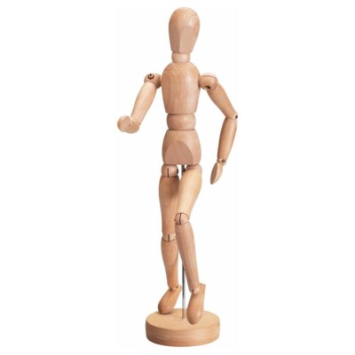 Ikea Gestalta Künstler bewegliche Holz Attrappe Figur NEU 403.804.18