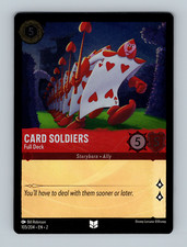 Disney Lorcana: Rise of the Floodborn - Card Soldiers - Full Deck - 105/204 Foil
