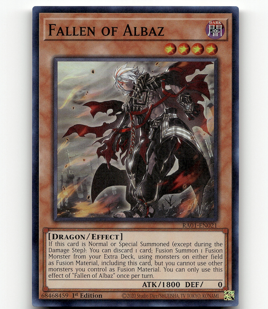 Yugioh Fallen of Albaz 25th Anniv. Rarity Collection