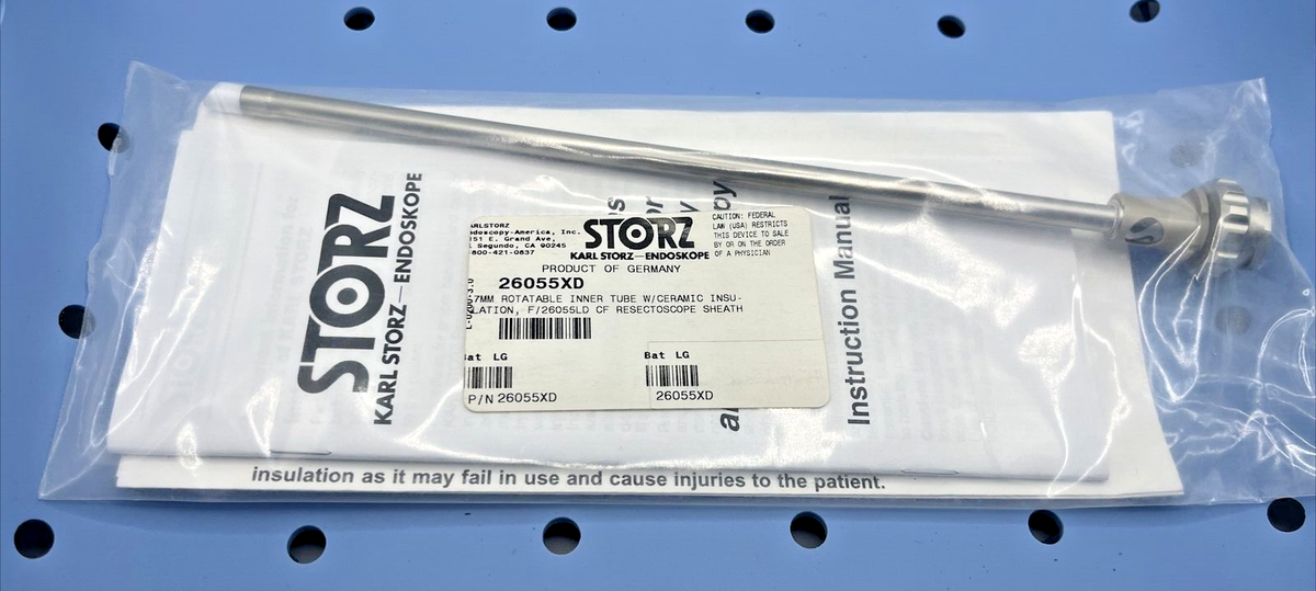 Storz 26055XD 27054XD Resectoscope Rotating Inner Tube, 7mm/22Fr