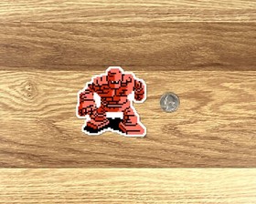 Dragon Warrior Quest Stickers Nintendo NES Pixel Art 36 Sticker Pack