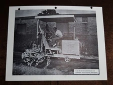 VTG 1950s Railroad Kalamazoo MFG Handyman Switch Attachment Brochure #1