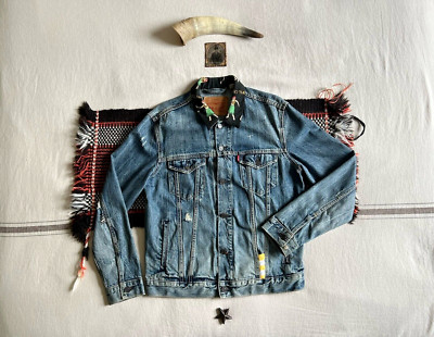 Levi s Rockabilly Hawaii Trucker Jacke M Typ 3 Hula Aloha Denim 2017 RAR