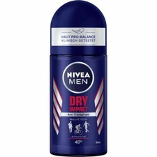 Nivea Men DRY IMPACT roll-on deodorant anti-transpirant 50ml- FREE SHIPPING