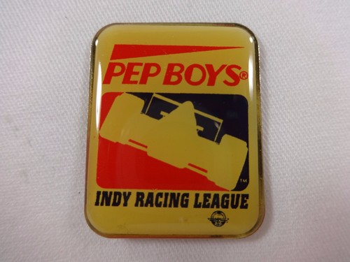 PEP BOYS Indy Racing League IRL Collector Hat Lapel Pin IndyCar Series Indy 500
