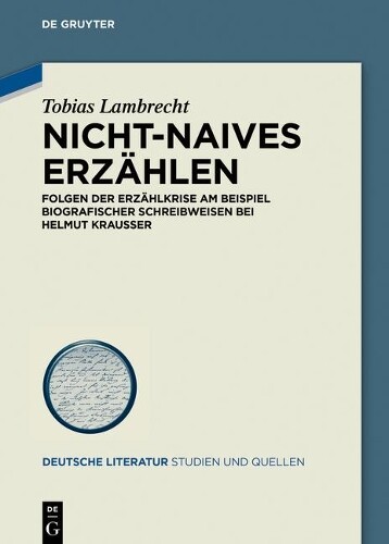 Thumbnail - Tobias Lambrecht Nicht-naives Erzählen (gebundene Ausgabe) (us Import)