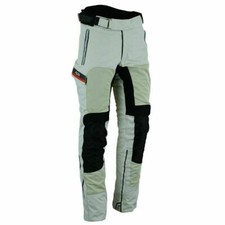 Pantaloni in tessuto da moto da uomo pantaloni da corsa abbigliamento equitazione pantaloni corazzati da moto