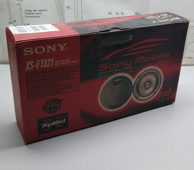 sony auto speakers