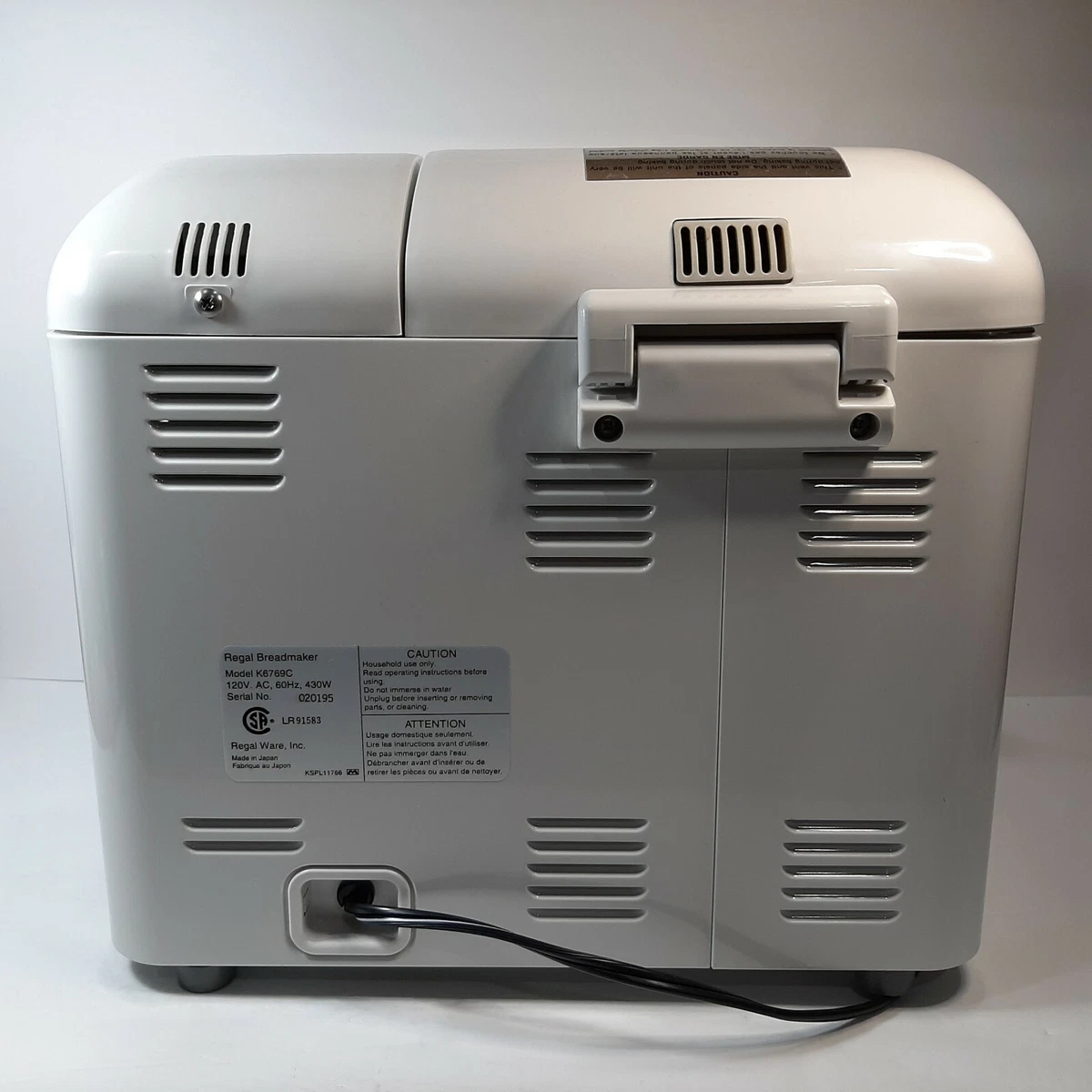 Kitchen pro bread deals machine