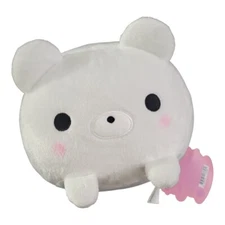 New Honeymaru White Polar Bear- Mochi- Loaf Plushie- Mini
